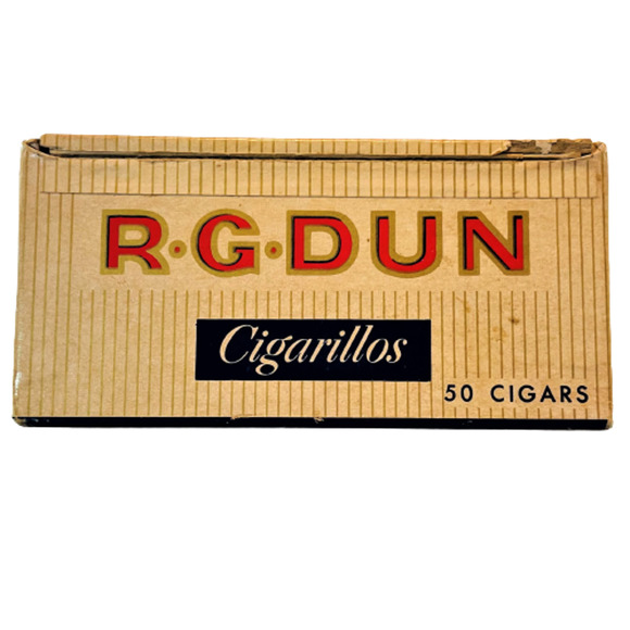 Vintage RG Dun Cigar Box 50 Cigarillos Class C Display Collectible No Product - Picture 6 of 7